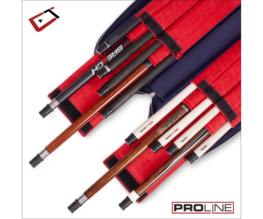 Cuetec 4x8 Navy Pro Line Pool Cue Case 7 Cuetec 4x8 Navy Pro Line Pool Cue Case - Image 5