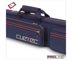 Cuetec 4x8 Navy Pro Line Pool Cue Case 19 Cuetec 4x8 Navy Pro Line Pool Cue Case -Elite Cue Shop 23 ct pro line 4x8 navy 95 755 zipper detail