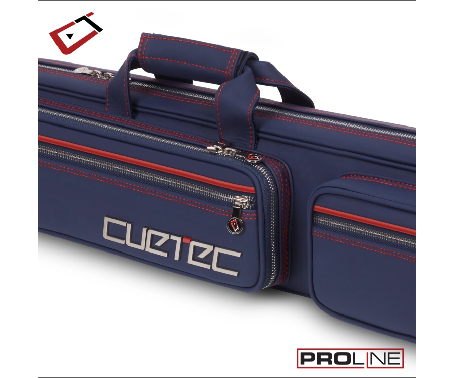 Cuetec 4x8 Navy Pro Line Pool Cue Case 10 Cuetec 4x8 Navy Pro Line Pool Cue Case - Image 8