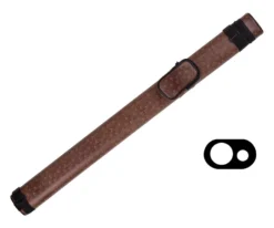 Action 1 Butt 1 Shaft Hard Case -Elite Cue Shop ac11 brown 3