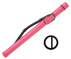 Action 1 Butt 2 Shaft Hard Case -Elite Cue Shop acrnd pink