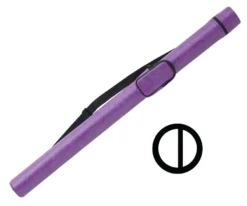 Action 1 Butt 2 Shaft Hard Case -Elite Cue Shop acrnd purple