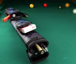 Athena ATHC08 Butterfly 2 Butt 2 Shaft Hard Case -Elite Cue Shop athc08 01