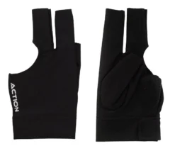 Action Deluxe Pool And Billiard Gloves BGDLX -Elite Cue Shop bgdlx black 01