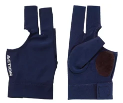 Action Deluxe Pool And Billiard Gloves BGDLX -Elite Cue Shop bgdlx blue 01