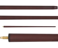 Wooden 2 Piece Bridge Stick -Elite Cue Shop bhbs2p1 wine 02