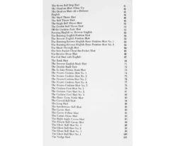 The 99 Critical Shots In Pool Book -Elite Cue Shop bk992 02