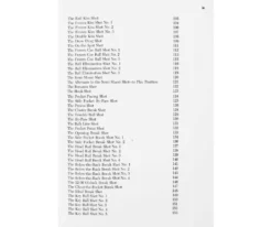 The 99 Critical Shots In Pool Book -Elite Cue Shop bk993 02