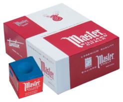 Master Chalk (Box Of 144 Cubes) 15 Master Chalk (Box Of 144 Cubes) -Elite Cue Shop chm144 skyblue 01