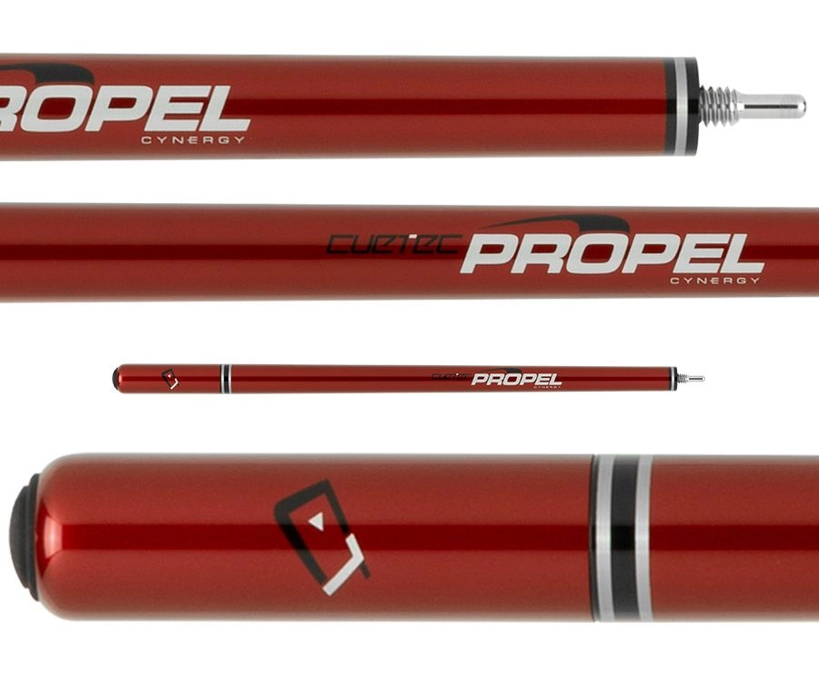Cuetec Cynergy Propel Jump Cue - Ruby Red 4 Cuetec Cynergy Propel Jump Cue - Ruby Red - Image 2