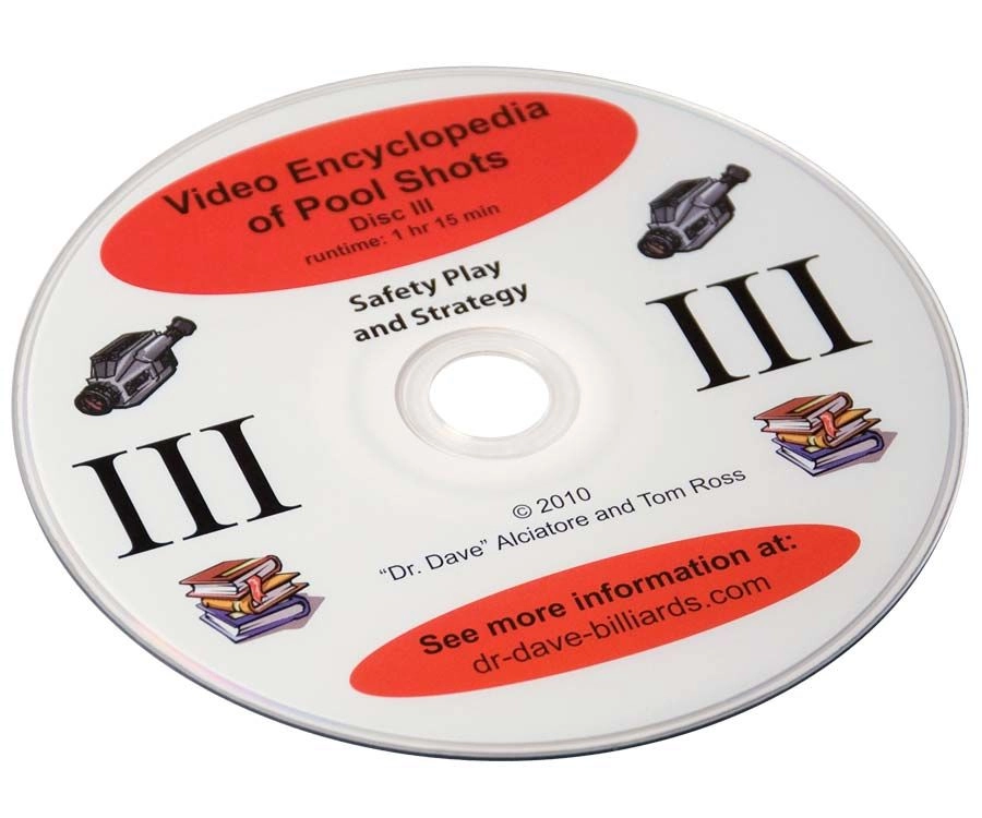 Video Encyclopedia Of Pool Shots - Disc 3 Safety Play And Strategy 3 Video Encyclopedia Of Pool Shots - Disc 3 Safety Play And Strategy