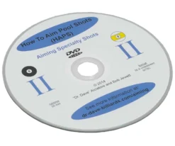 Dr. Dave's How To Aim Pool Shots DVD 2 - Aiming Specialty Shots