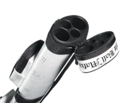 Eight Ball Mafia White Knuckles 2 Butt 2 Shaft Hard Case -Elite Cue Shop ebmc22e open