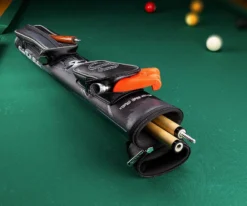 Eight Ball Mafia EBMC22K Green Skull 2 Butt 2 Shaft Hard Case -Elite Cue Shop ebmc22l 01 1