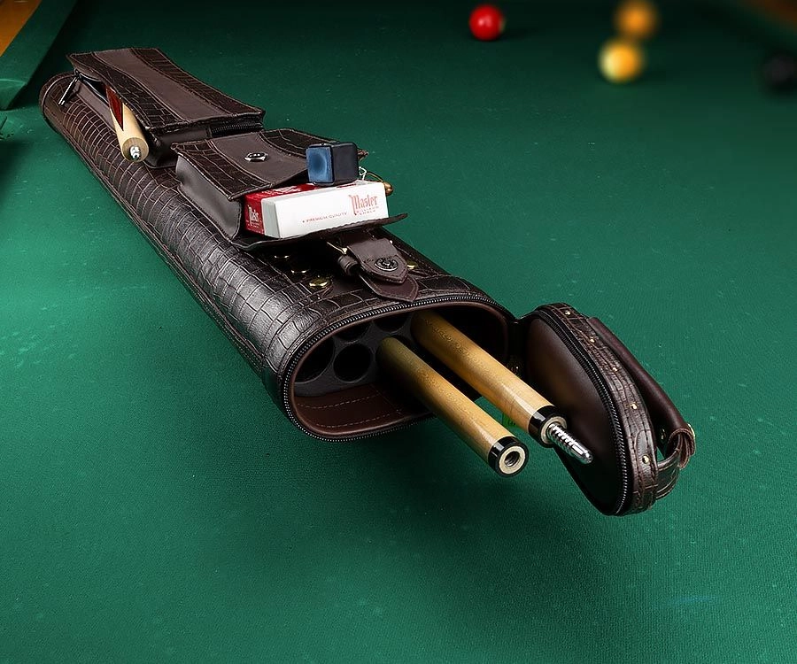 Elite 2 Butt 4 Shaft Brown Leather Case 5 Elite 2 Butt 4 Shaft Brown Leather Case - Image 3