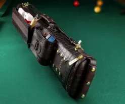 Elite 2 Butt 4 Shaft Brown Leather Case 18 Elite 2 Butt 4 Shaft Brown Leather Case -Elite Cue Shop ecc24 brown 02 1