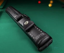 Elite Prime 2 Butt 2 Shaft Hard Case -Elite Cue Shop ecp22 black 02