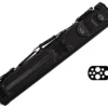 Elite 3x7 Vintage Cue Case Black -Elite Cue Shop ecv37 black 01