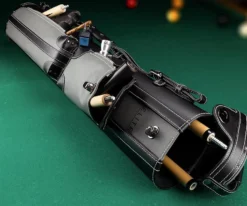 Elite 3x7 Grey Vintage Case -Elite Cue Shop ecv37 grey 01