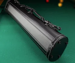 Elite 3x7 Vintage Cue Case Black -Elite Cue Shop ecv37 grey 03 2