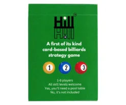 Hill Hill - A Card-Based Billiards Strategy Game -Elite Cue Shop iphh pkg 01