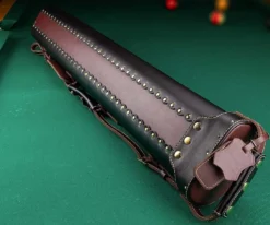 Instroke Cowboy 3 Butt 5 Shaft Leather Case -Elite Cue Shop isc35 mix 03