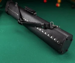 Instroke Premier 3 Butt 5 Shaft Hard Case -Elite Cue Shop ispr35 black 04