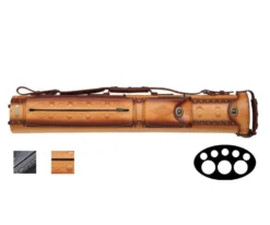 Instroke Tooled 3 Butt 5 Shaft Leather Case -Elite Cue Shop ist35 cat