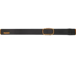 Molinari 1 Butt 1 Shaft Orange/Black Hard Case -Elite Cue Shop mlc11 black orange cat