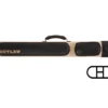 Outlaw OLX22 Black 2 Butt 2 Shaft Hard Case -Elite Cue Shop olx22 black cat 1