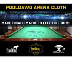 PoolDawg Arena Pool Table Cloth
