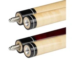 Economy Two-Piece Pool Cue Bundle (4 House Cues Set) -Elite Cue Shop pdeco joints