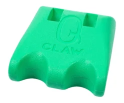 Q Claw 2-Cue Holder -Elite Cue Shop qhqc2 green 01 2