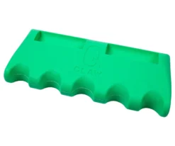 Q Claw 5-Cue Holder -Elite Cue Shop qhqc5 green 01 1