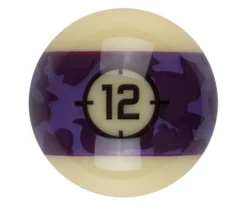 Aramith Camo Single Replacement Balls -Elite Cue Shop rbcam 12ball 01