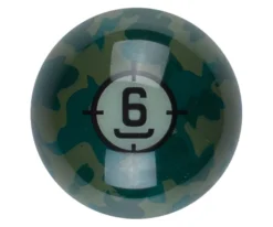 Aramith Camo Single Replacement Balls -Elite Cue Shop rbcam 6ball 01 1
