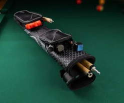 Scorpion 2x2 Grey Tec Pool Cue Case -Elite Cue Shop sc22x grey 01