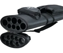 Scorpion 3 Butt 5 Shaft Hard Case -Elite Cue Shop sc35 open