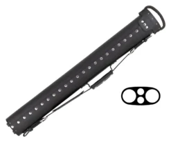 Tango Angus Black 2 Butt 2 Shaft Hard Case -Elite Cue Shop taam22 black 02