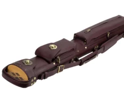 Tango Angus Burgundy 2 Butt 2 Shaft Hard Case -Elite Cue Shop taam22 burgundy 03