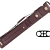 Tango Angus Burgundy 2 Butt 4 Shaft Hard Case -Elite Cue Shop taam24 burgundy 01