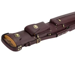Tango Angus Burgundy 2 Butt 4 Shaft Hard Case -Elite Cue Shop taam24 burgundy 03