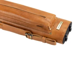 Tango Pampa Tan 2 Butt 4 Shaft Leather Cue Case -Elite Cue Shop tapm24 tan 04