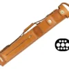 Tango Pampa Tan 3 Butt 7 Shaft Leather Cue Case -Elite Cue Shop tapm37 tan 01