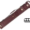 Tango Zorzal Burgundy 3 Butt 5 Shaft Hard Case -Elite Cue Shop tazm35 burgundy 01