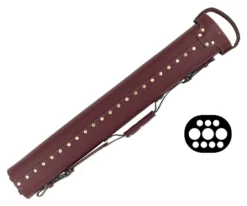 Tango Zorzal Burgundy 3 Butt 7 Shaft Hard Case 10 Tango Zorzal Burgundy 3 Butt 7 Shaft Hard Case -Elite Cue Shop tazm37 burgundy 02