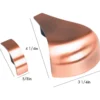 Corner/Side Castings Bronze Finish (Set Of 6) 2 Corner/Side Castings Bronze Finish (Set Of 6) -Elite Cue Shop tp5055 dm 01