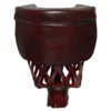 Burgundy Shield Leather Pocket Set (Set Of 6) -Elite Cue Shop tppk08 01 3